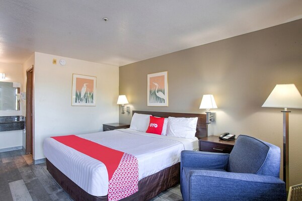 Foto van Queensize bed | Niet roken - Vakantiehuis in Woodland WA - BedRoom