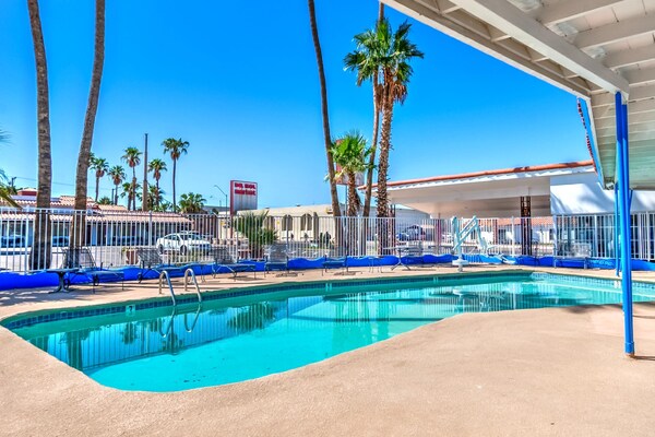 Foto van Queensize bed|Nsmk|Yuma AZ - Vakantiehuis in Yuma AZ - HotelSwimmingPool