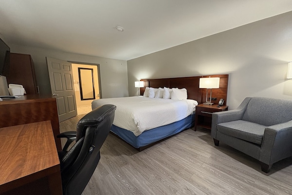 Foto van 1 Suite Met Kingsize Bed, Rokende Jacuzzi - Vakantiehuis in Hampton, SC - BedRoom