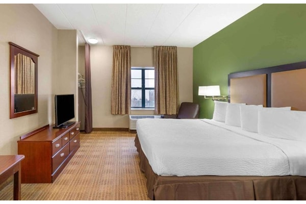 Foto van Gezellig kingsize bed, Nsmk|Keuken|Studio 6 Chicago - BedRoom