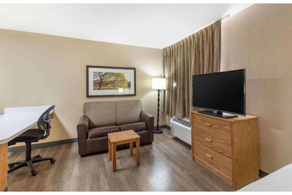 Foto van Studio 6 Fishkill | Kingsize bed | Toegankelijk voor slechthorenden | Keuken - LivingRoom