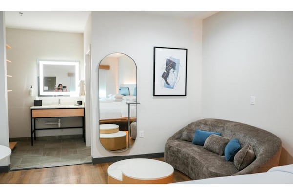 Foto van Premium Eenpersoonskamer Met Kingsize Bed - Vakantiehuis in Port Aransas, TX - BedRoom