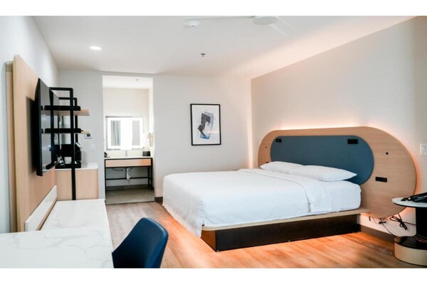 Foto van Premium Eenpersoonskamer Met Kingsize Bed - Vakantiehuis in Port Aransas, TX - BedRoom