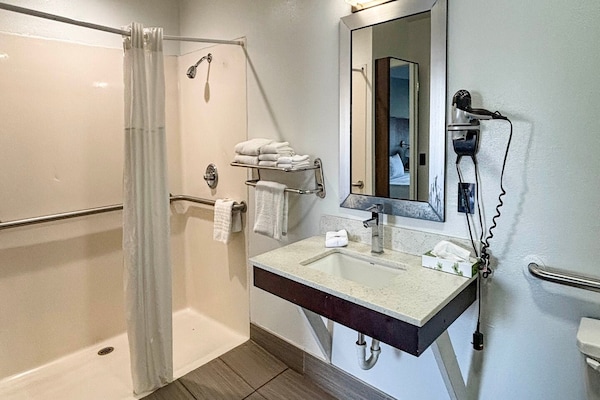 Foto van 1 Kingsize Bed | Niet-roken, Magnetronkoelkast - Vakantiehuis in Jackson - BathRoom