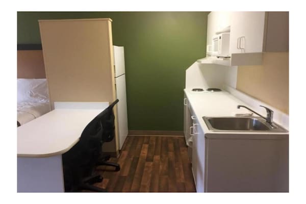Foto van 1 tweepersoonsbed (queensize) | Rookvrij, Keuken - Vakantiehuis in Rochester NY - Kitchen