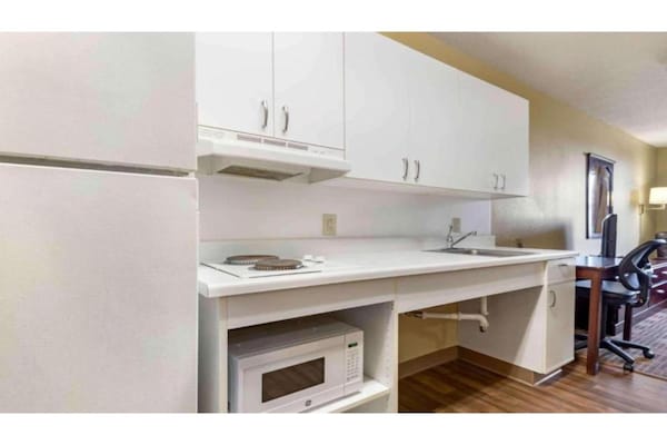 Foto van 1 tweepersoonsbed (queensize) | Rookvrij, Keuken - Vakantiehuis in Rochester NY - Kitchen