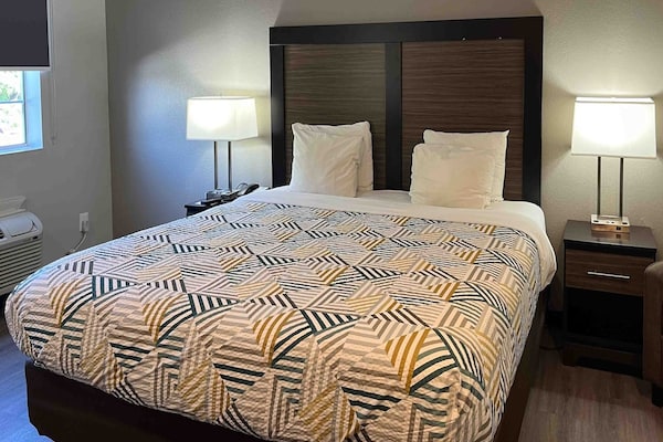 Foto van 1 kingsize bed | Rookvrij, koelkast - Vakantiehuis in Tucson AZ - BedRoom