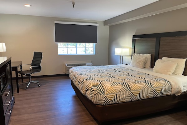 Foto van 1 kingsize bed | Suite, rookvrij, magnetron - Vakantiehuis in Tucson AZ - BedRoom