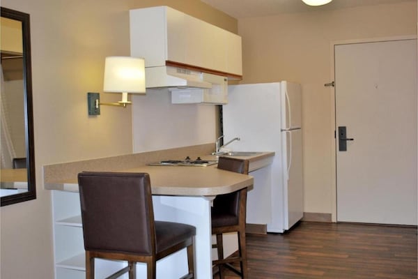 Foto van 1 tweepersoonsbed (queensize) | Rookvrij, Keuken - Vakantiehuis in Eagan - Kitchen