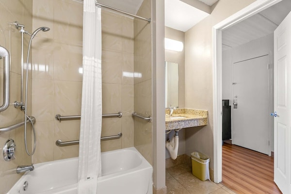 Foto van 1 kingsize bed | Premium, koelkast - Vakantiehuis in Decatur GA - BathRoom