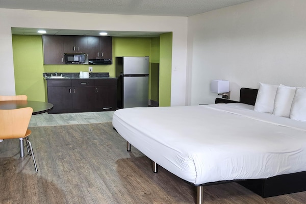 Foto van 1 kingsize bed | Roken toegestaan, koelkast aanwezig - BedRoom