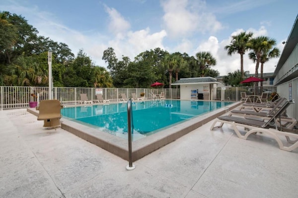 Foto van 1 tweepersoonsbed | Kissimmee - Vakantiehuis in Kissimmee - PoolOfHouse