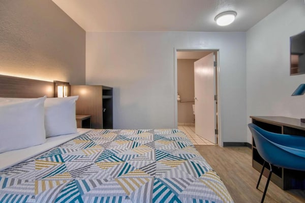 Foto van 1 tweepersoonsbed | Magnetron, rookvrij - Vakantiehuis in Albuquerque - BedRoom