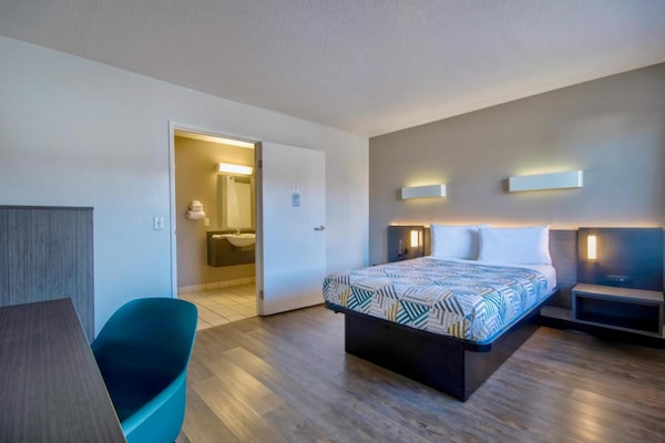 Foto van 1 tweepersoonsbed (queensize) | Roken toegestaan - Vakantiehuis in Santa Fe - BedRoom